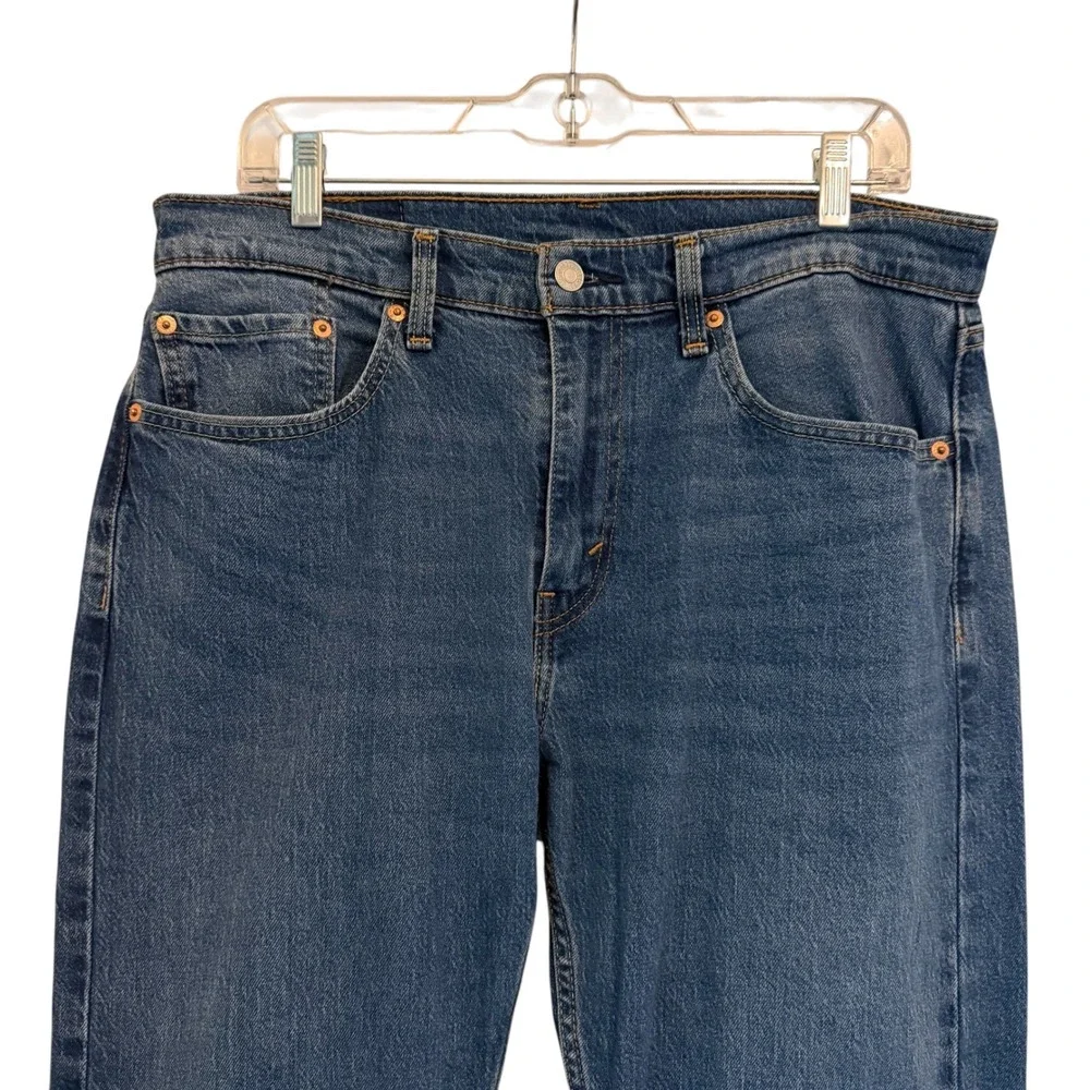 Levis 505 Regular Fit Jeans Mens 32x29 Medium Wash Blue Straight‎ Leg 00505-3171